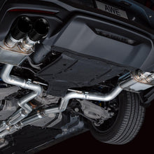 AWE SwitchPath Catback Exhaust - Quad Diamond Black Tips (2024-2026 Mustang GT) - 3025-43650