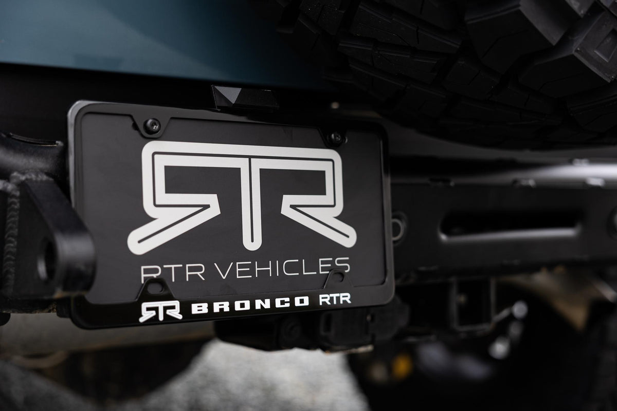 RTR Bronco License Plate Frame (2021-2025 Bronco) - 14151.0004.11.A
