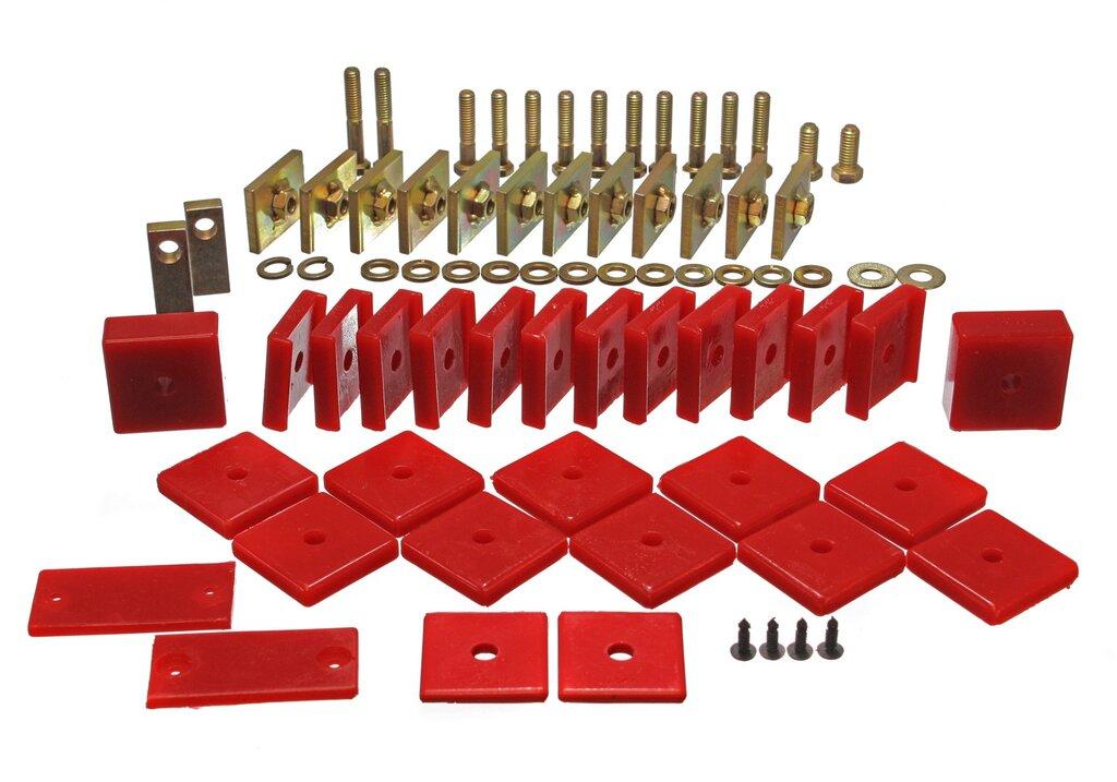 ENERGY SUSPENSION Toy Land Cruiser Bodymount Set (1969-1978 Land Cruiser) - 8.4104R