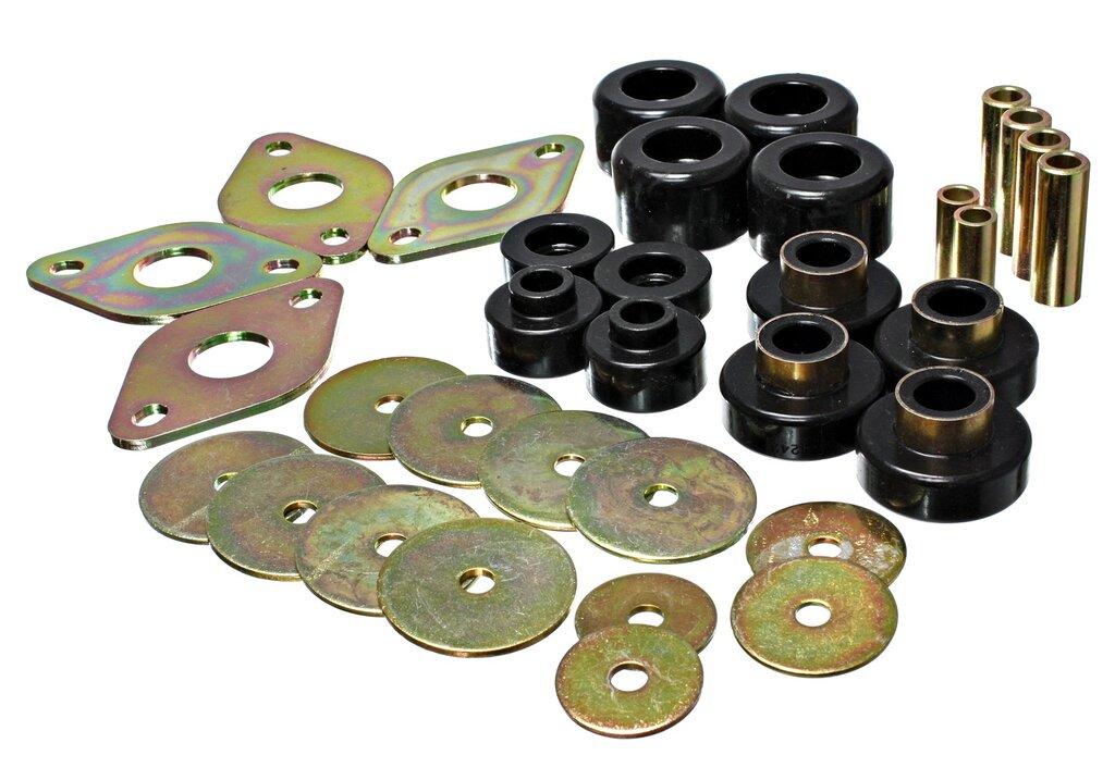 ENERGY SUSPENSION Body Mount Set-Reg; Access/Dbl Cab (2005-2013 Tacoma) - 8.4109G
