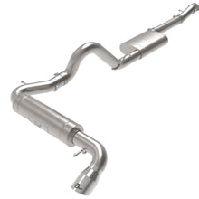 AFE 49-43136-P Apollo GT Series 3" 409 Stainless Steel Cat-Back Exhaust System w/ Polished Tip (2021-2025 Bronco)