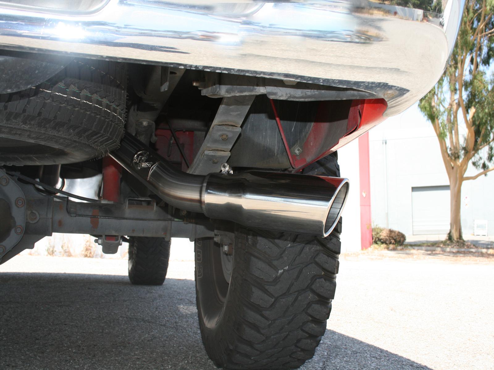 AFE MACH Force-Xp 3 IN 409 Stainless Steel Cat-Back Exhaust System (2003-2005 Ram 1500) - 49-42008-1