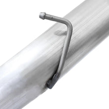 AFE Large Bore-HD 5 IN 409 Stainless Steel DPF-Back Exhaust System w/Black Tip (2013-2018 2500, 3500) - 49-42051-1B
