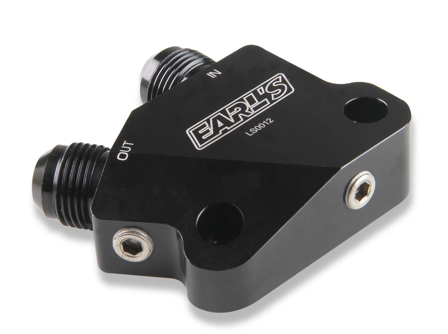Earls LS0012ERL Gm Ls Engine Oil Cooler Adapter