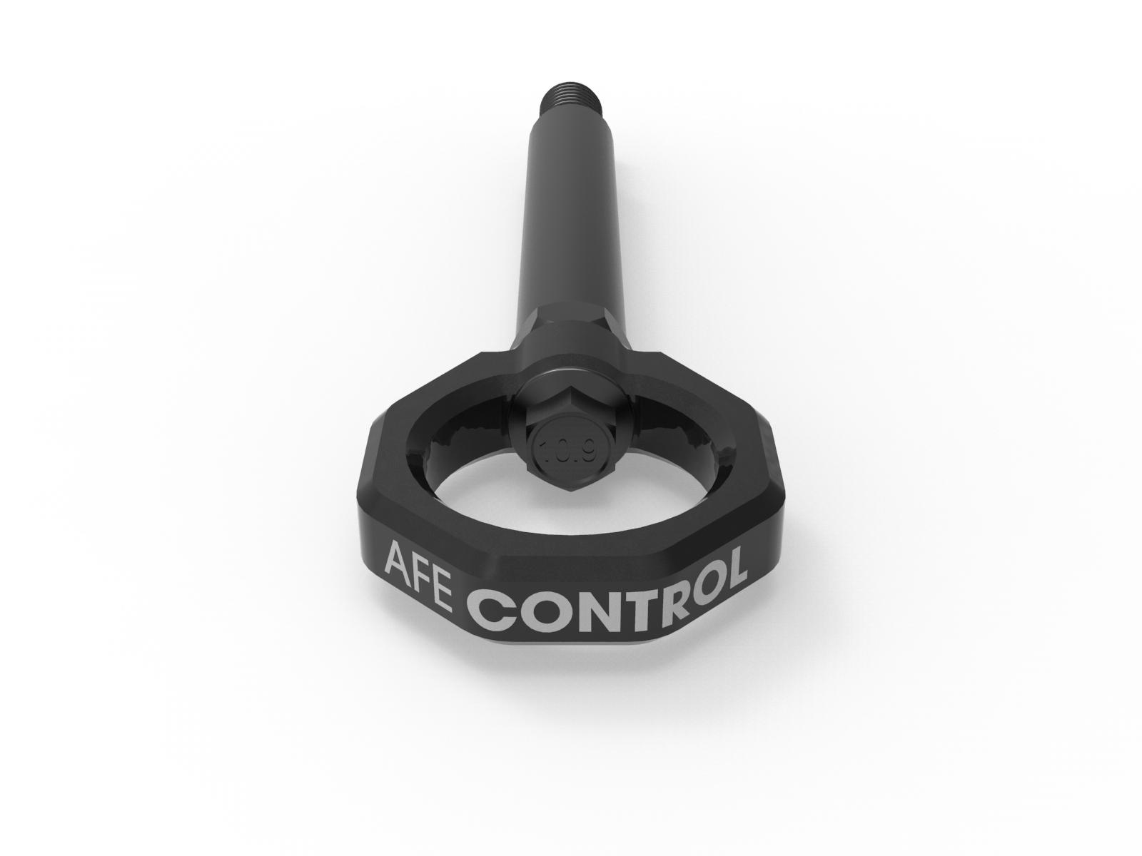 AFE aFe CONTROL Front/Rear Tow Hook Black (2023-2025 M2) - 450-502004-B