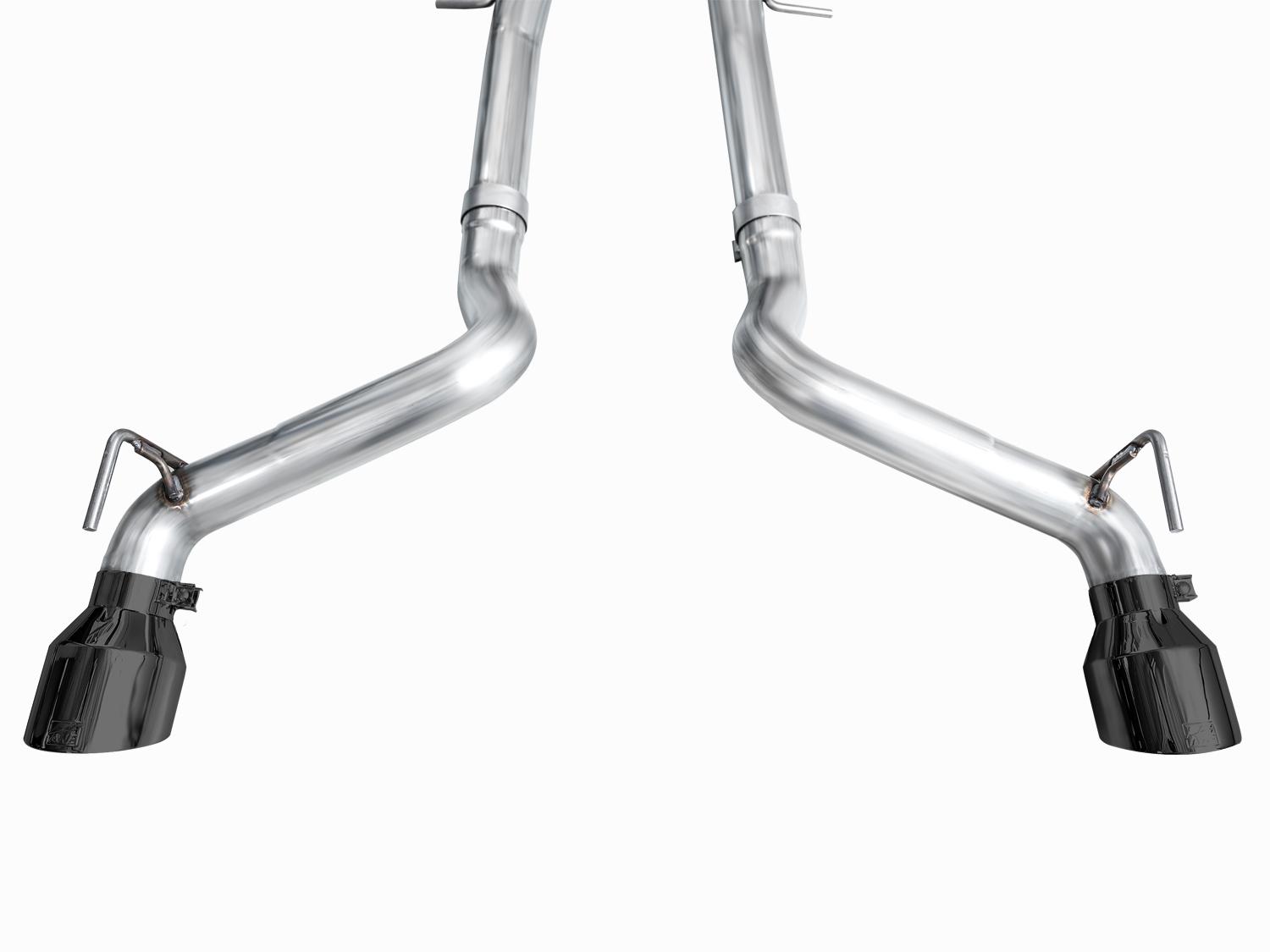 AWE Track Edition for Nissan Z - Diamond Black Tips - 3020-33400