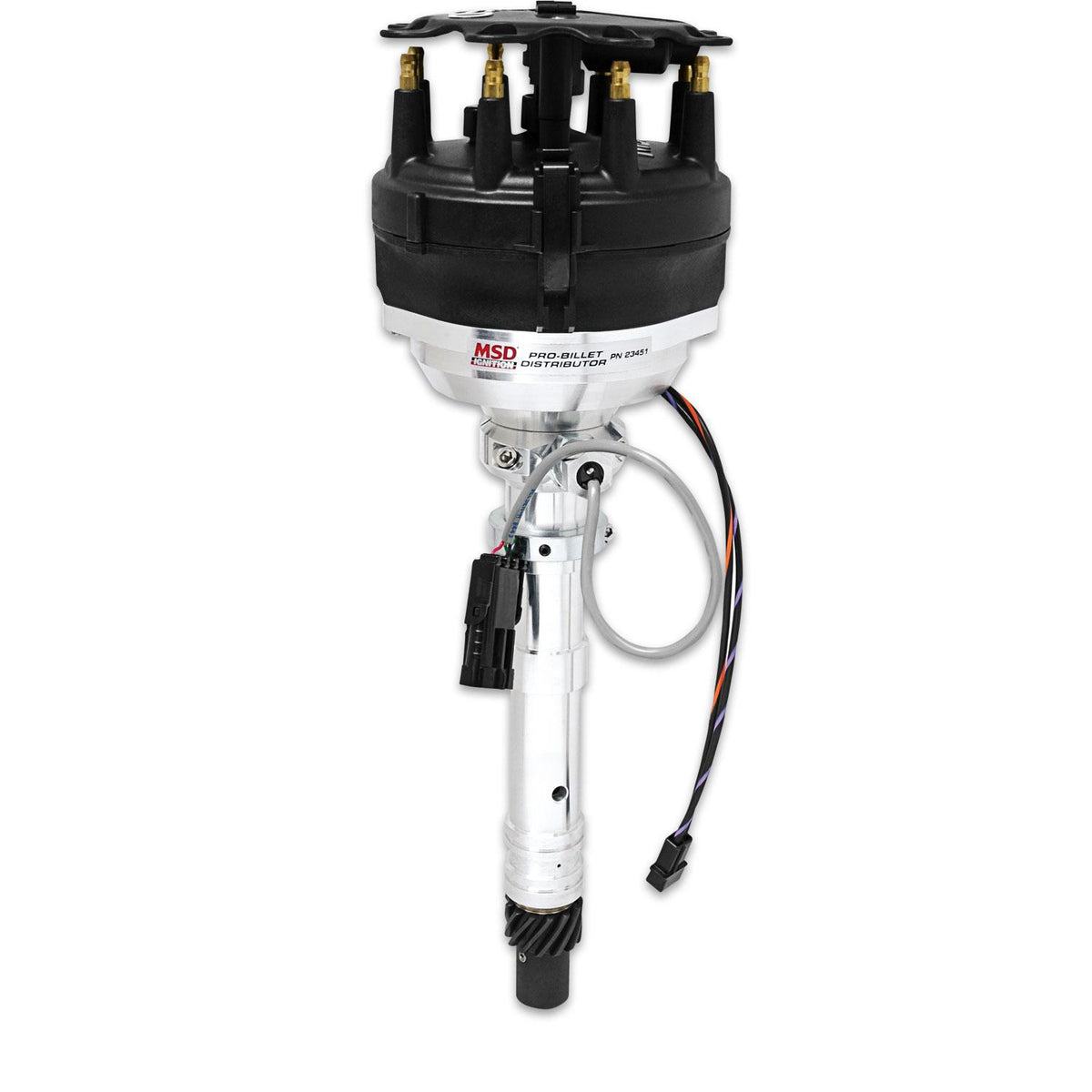 Msd 23451 Distributor, Gm, Adjustable Cam Sync With Adj. Rotor And Led Sync Ind.