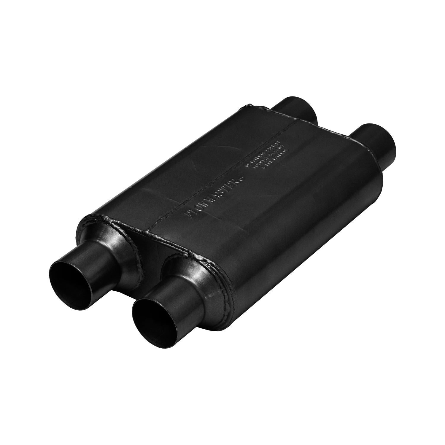 Flowmaster 40 Series Muffler - 2.50" IN(D)/OUT(D) - Aggressive Sound
