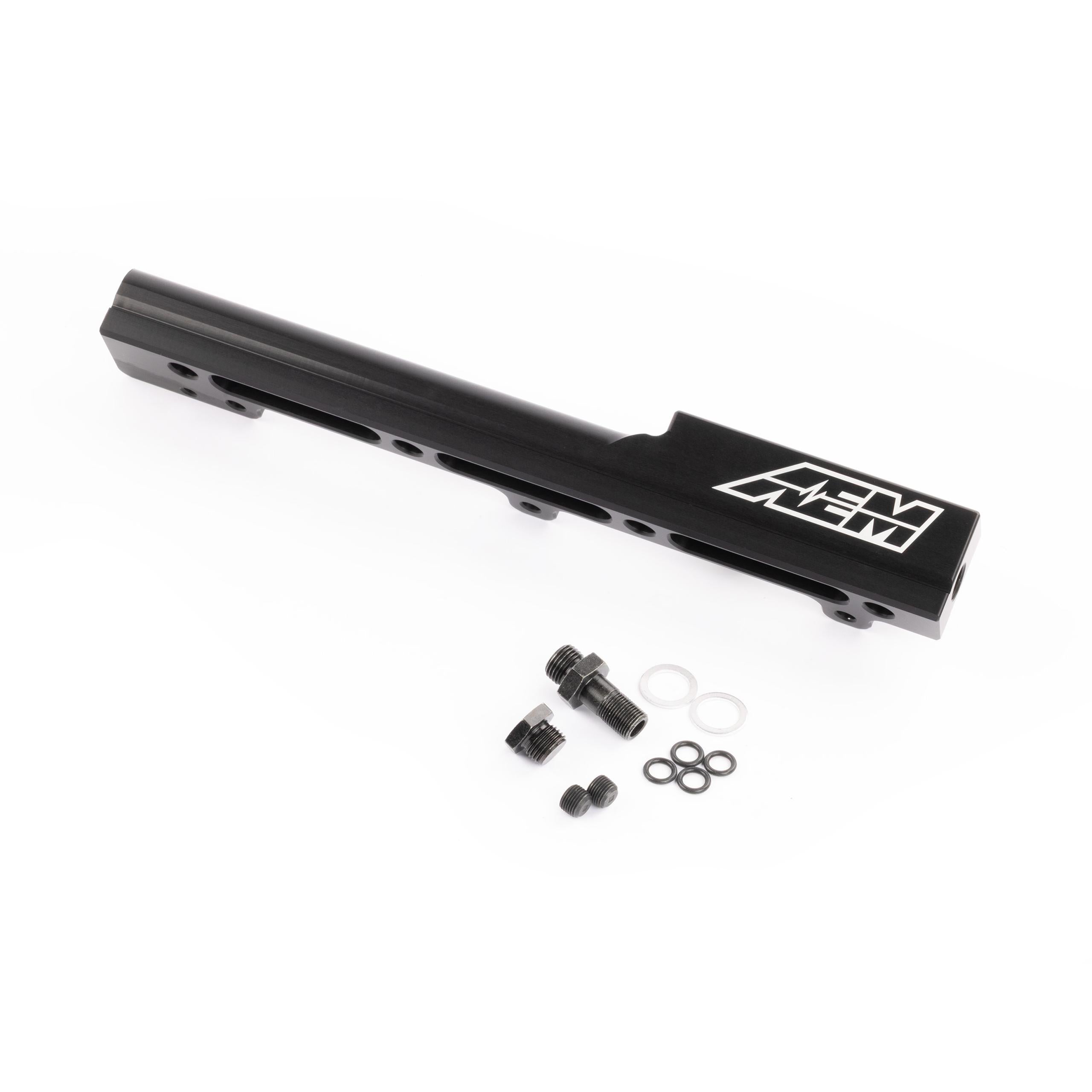 AEM Black Fuel Rail (99-00 Honda Civic Si) - 25-103BK