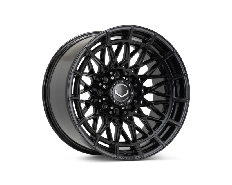 Vossen HFX-3 24x12 - 8x165.1 - ET44 - Ultra Deep Face - 125.1 - Satin Black Wheel