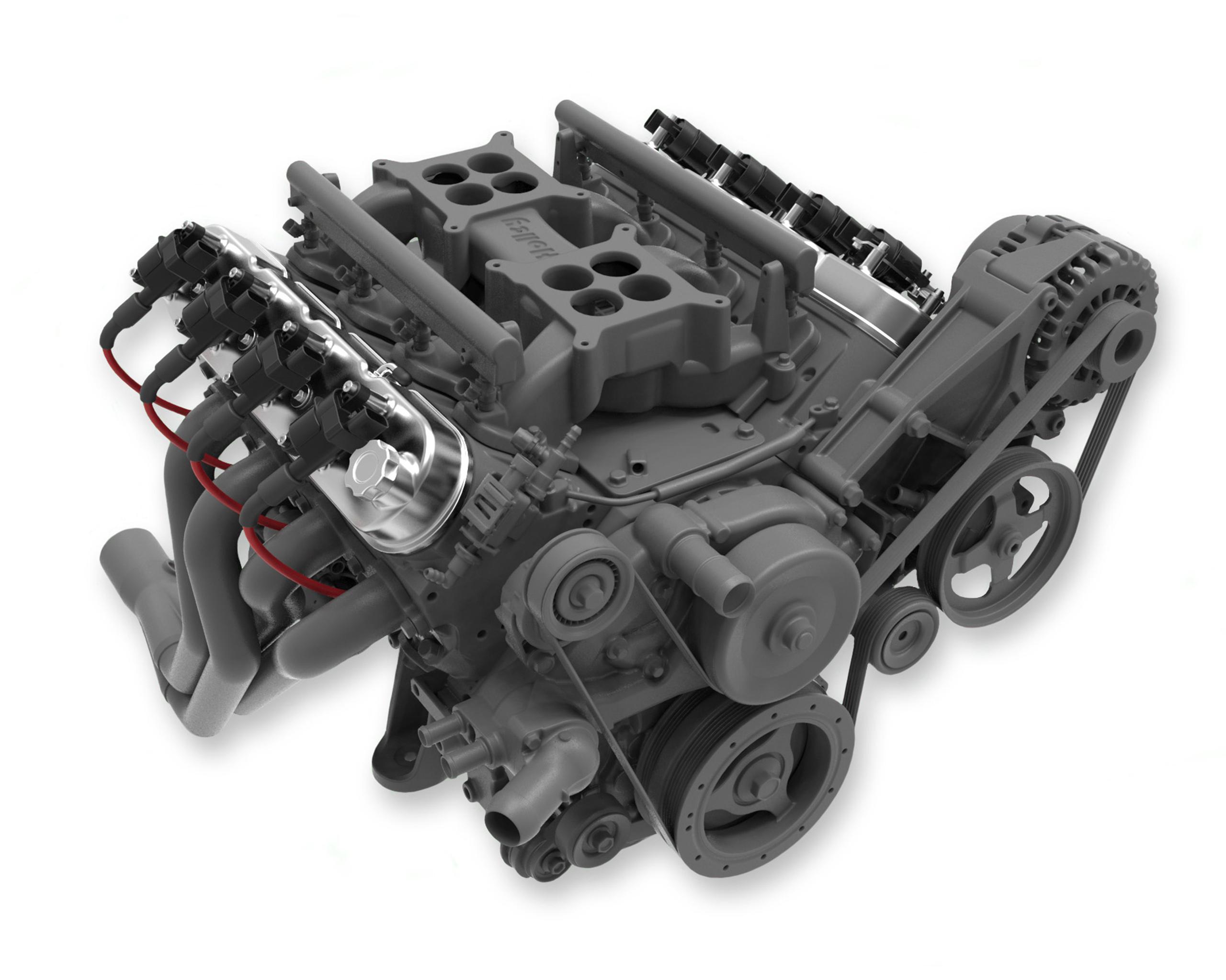 Holley Tall LS Valve Covers - Polished.  - 241-111