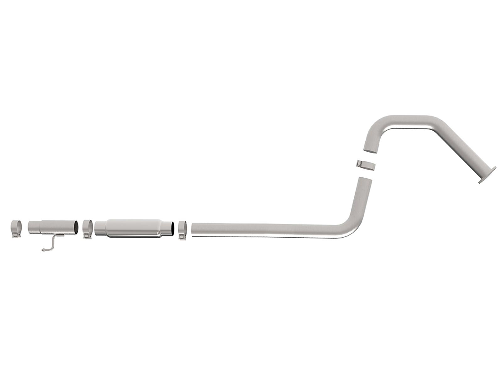 AFE Takeda 3 IN 304 Stainless Steel Mid-Pipe (Hyundai Elantra GT 18-20 L4-1.6L (t)) - 49-37001