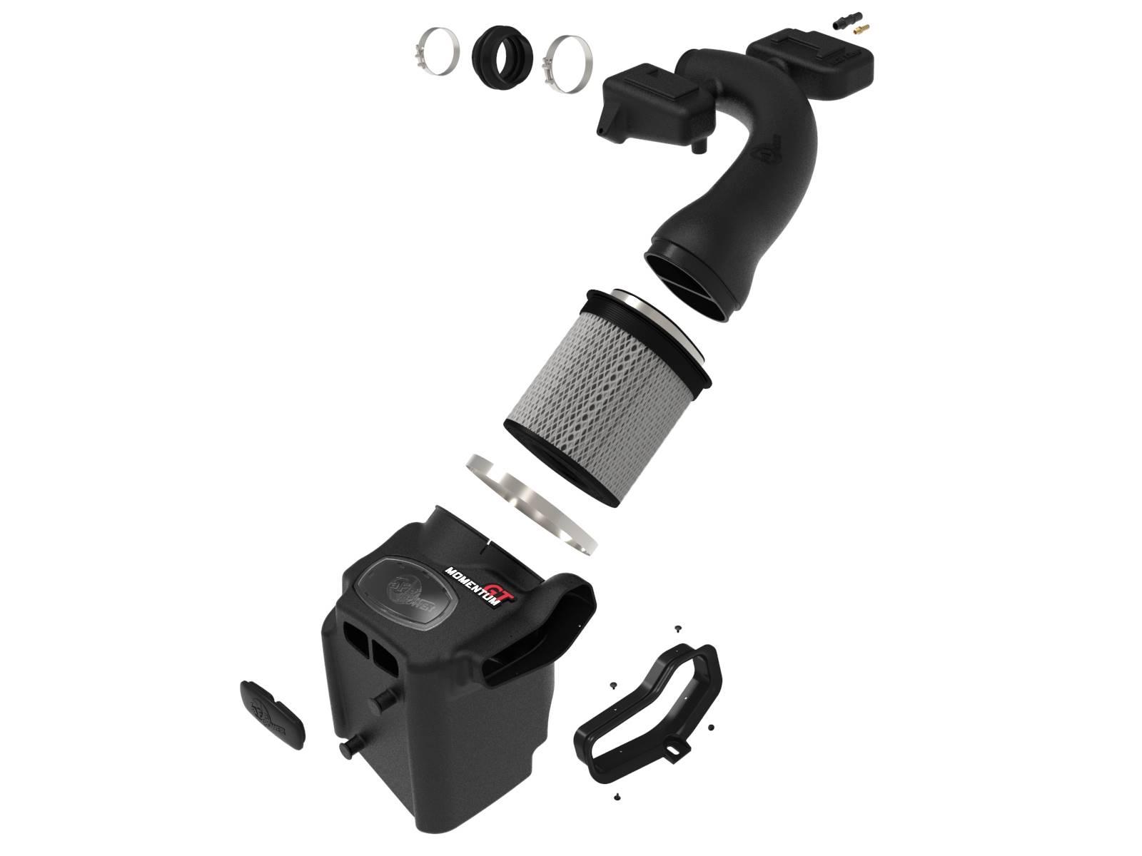 AFE Momentum GT Cold Air Intake System w/ Pro DRY S Media (2020-2021 F-250 Super Duty, F-350 Super Duty) - 50-70069D