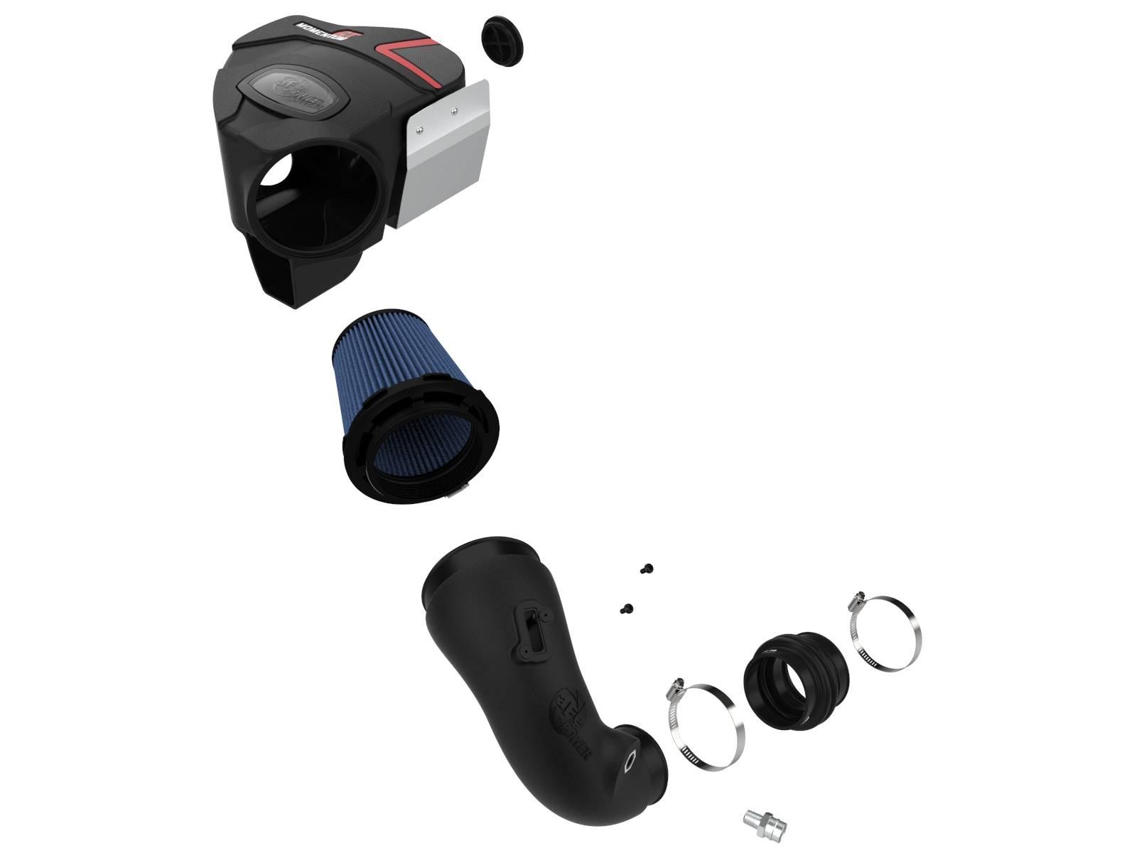 AFE Momentum GT Cold Air Intake System w/ Pro 5R Media (BMW M340i 20-21 L6-3.0L (t) N58) - 50-70060R