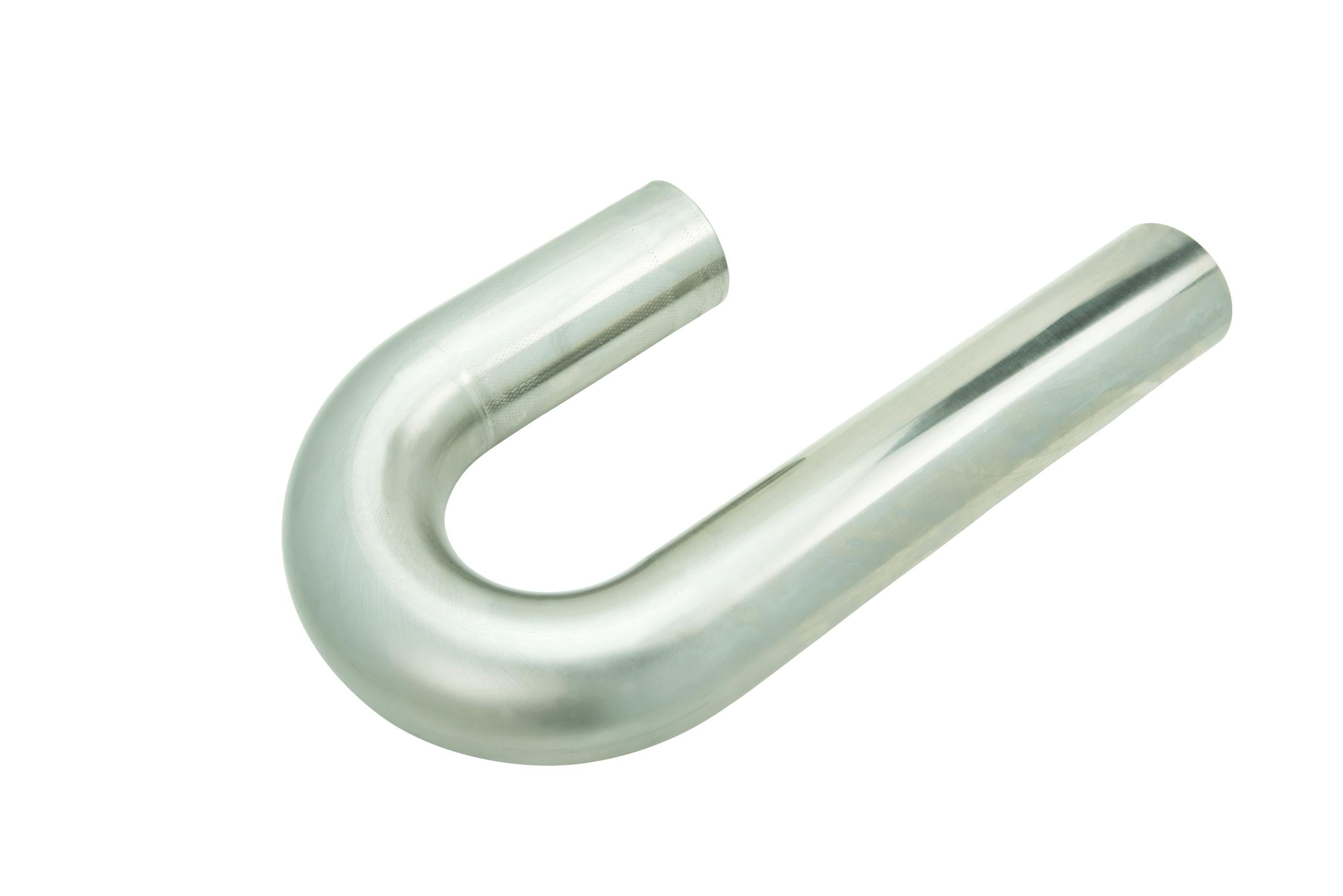 Kooks 3" 304 Stainless 180 Degree J-Bend. 16 Ga Mandrel Bent Tubing. 3.50" CLR - JB-300-35-16-304