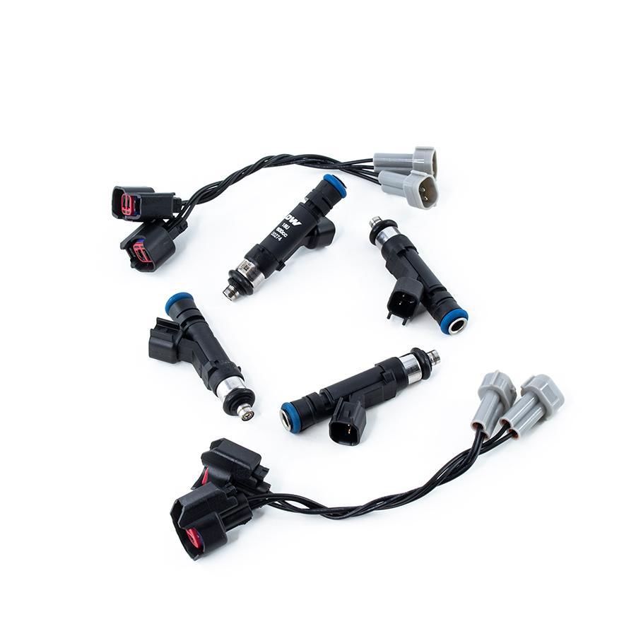 DeatschWerks Matched set of 4 injectors 1000cc/min (1995-2006 Lancer, Eclipse) - 18U-08-1000-4
