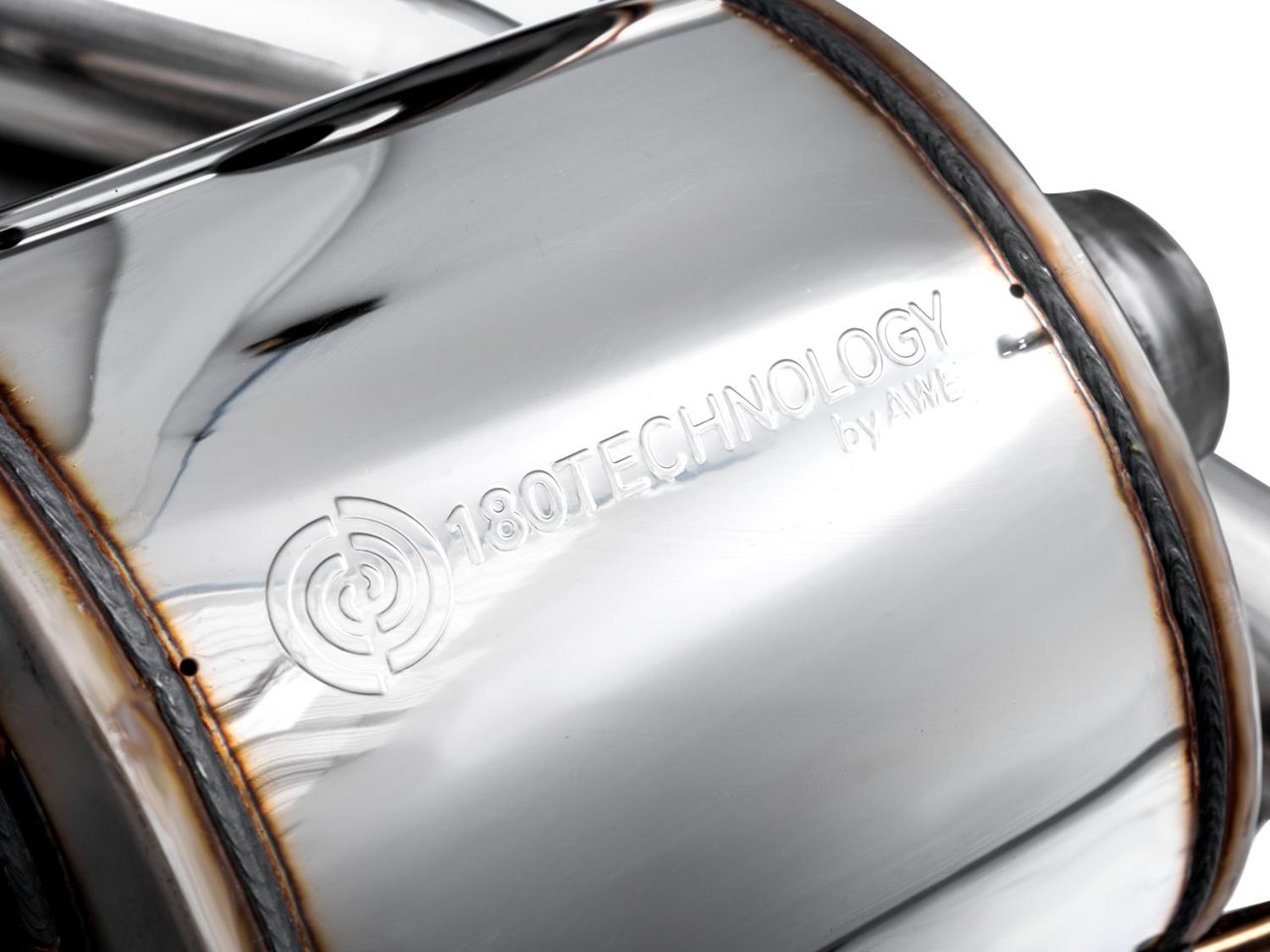 AWE Touring Edition for Audi C8 S6/S7 - Diamond Black Tips - 3015-43107