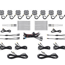 Diode Dyamics Rock Light - Red/White - M8 8-Pack