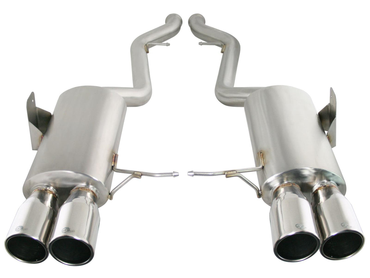 AFE Cat-Back Exhaust System (2008-2013 BMW M3 V8-4.0L) - 49-36311-P
