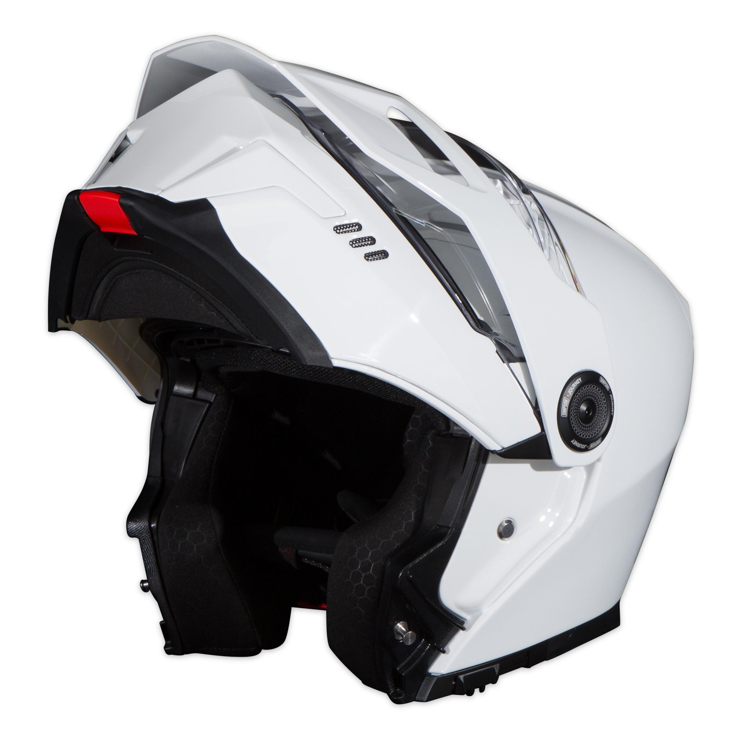 Simpson Racing Motorcycle Journey Bandit Helmet - White - JB1SM