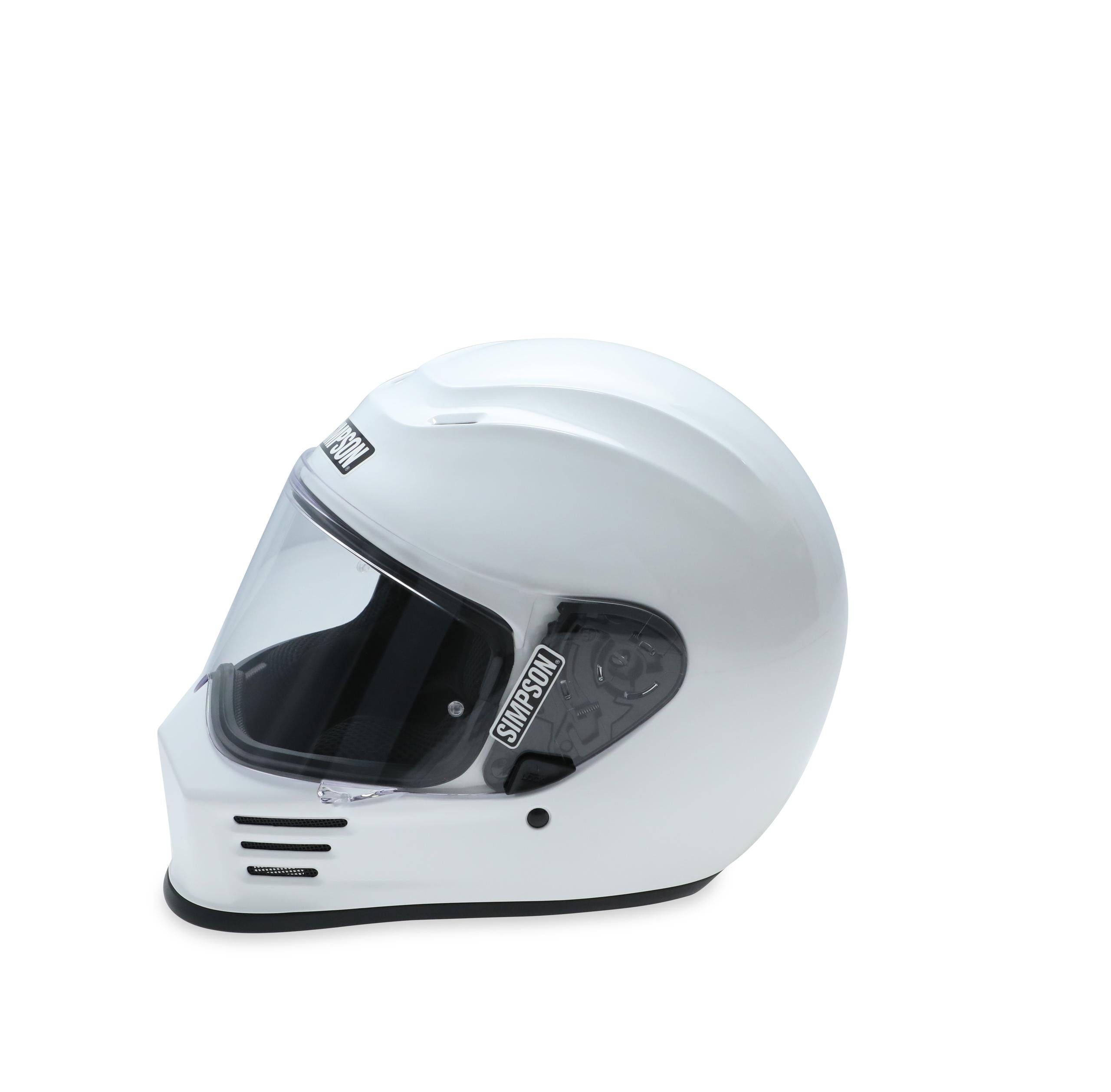 Simpson Racing Simpson Speed Bandit Dot/Ece Lg White - SPBL1