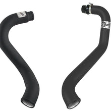AFE BladeRunner 3 IN Aluminum Hot and Cold Charge Pipe Kit Black (2002-2004 Silverado 2500 HD, Silverado 3500, Sierra 2500 HD, Sierra 3500) - 46-20045
