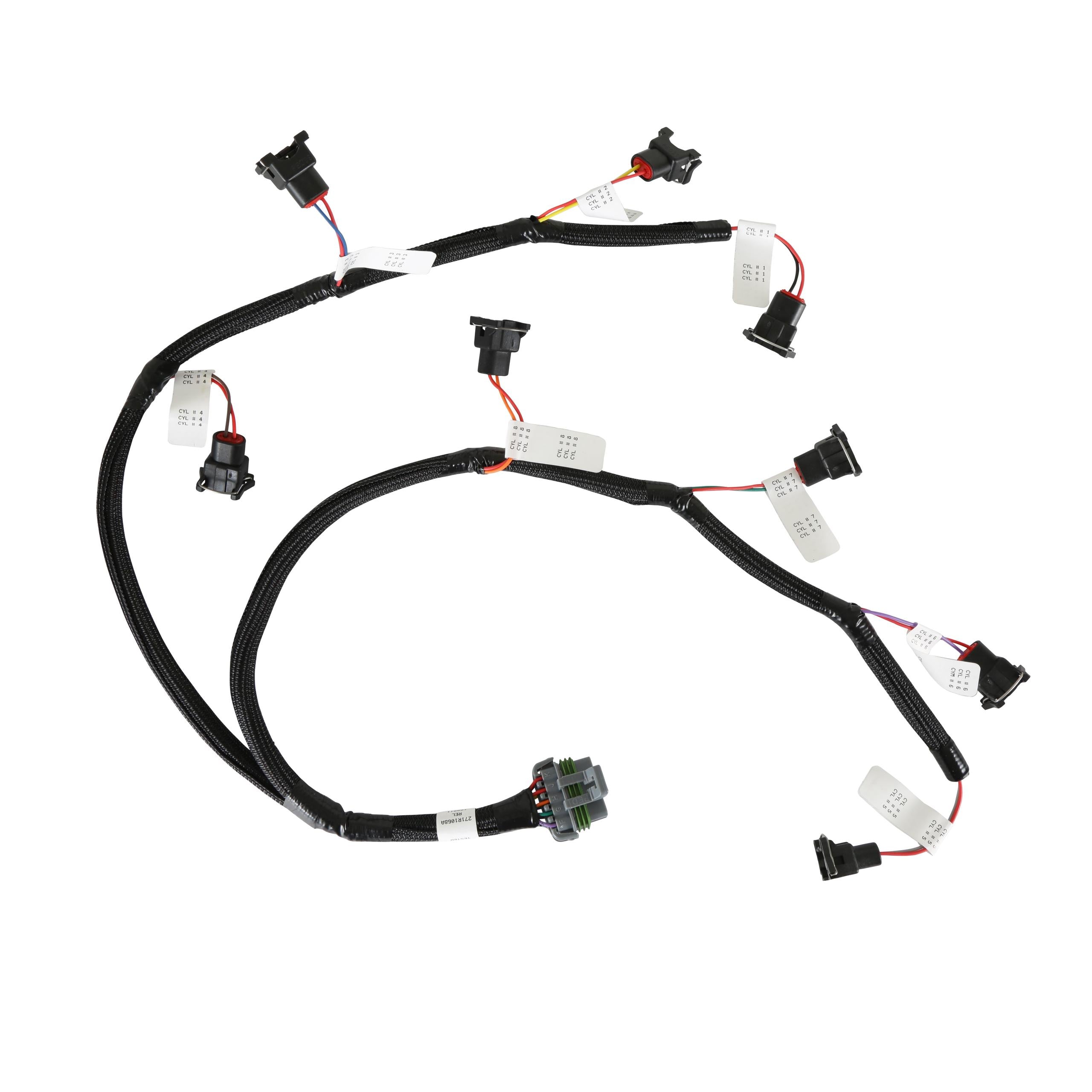 Holley Efi 558-213 Injector Harness, Ford, Jetronic, Evenly Spaced
