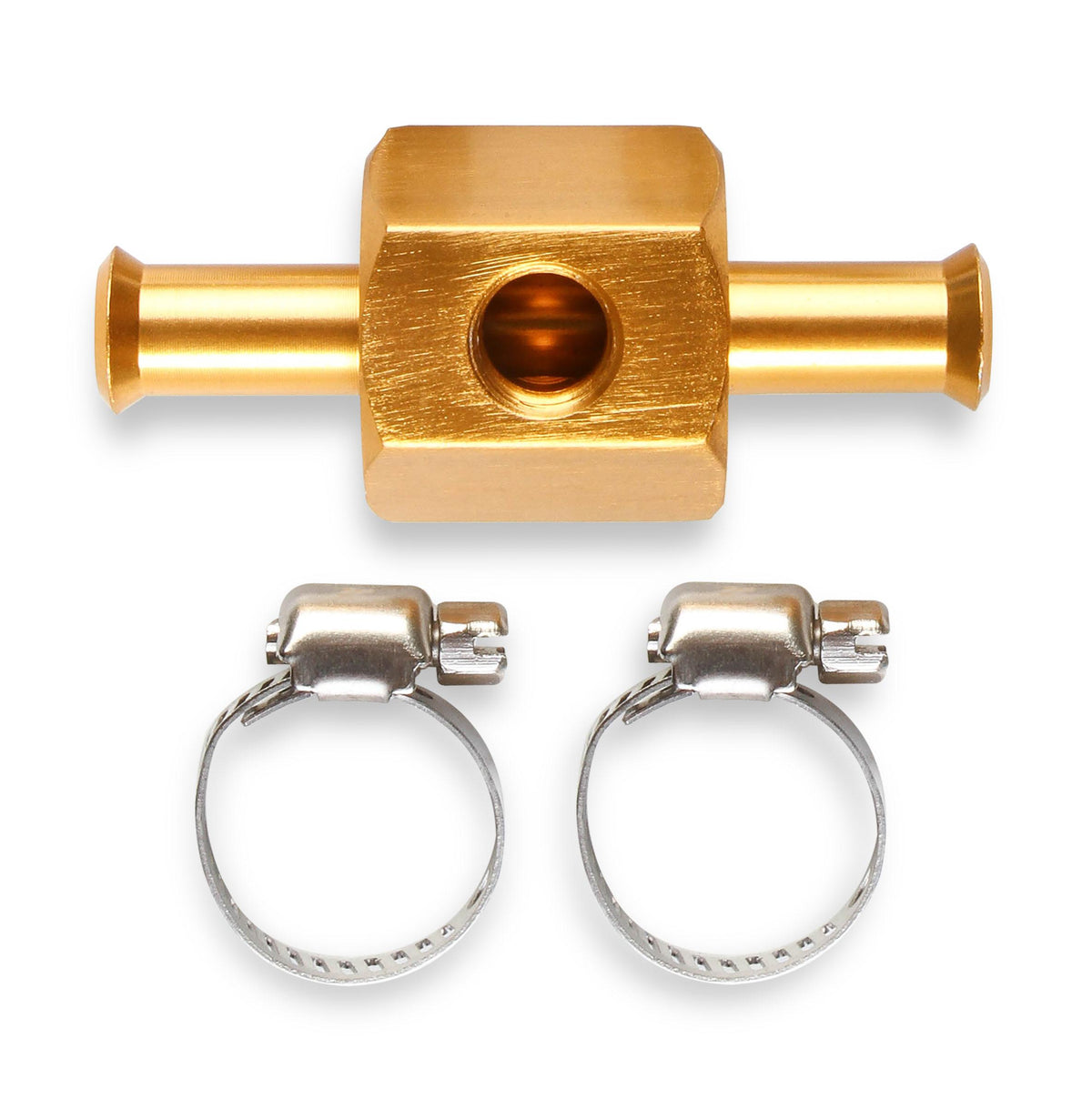 Mr. Gasket In-Line Fuel Pressure Gauge Adapter.  - 2975