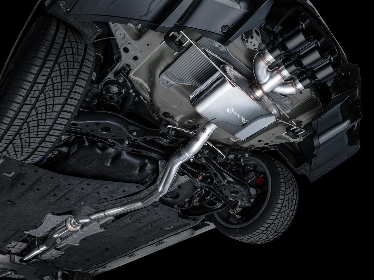 AWE Touring Edition Exhaust for DE5 Integra Type-S - Triple Diamond Black Tips - 3015-53335
