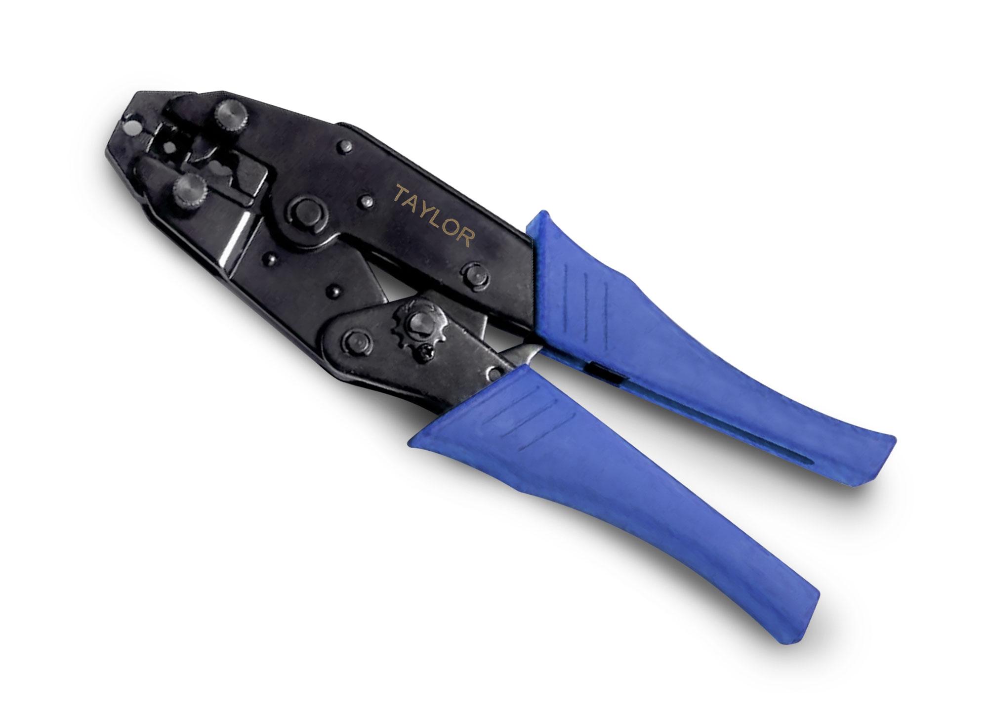TAYLOR CABLE Professional Ratchet Wire Crimp Tool  - 43400