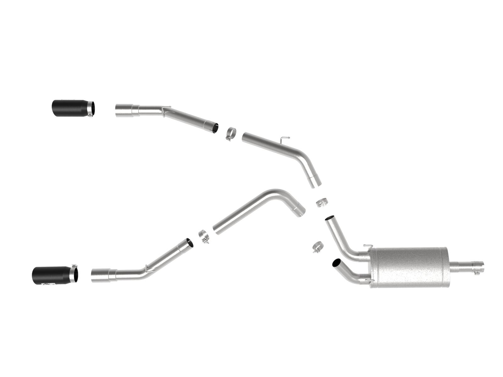 AFE Cat-Back Exhaust System (2009-2018 Dodge Trucks V8-5.7L) - 49-42074-B