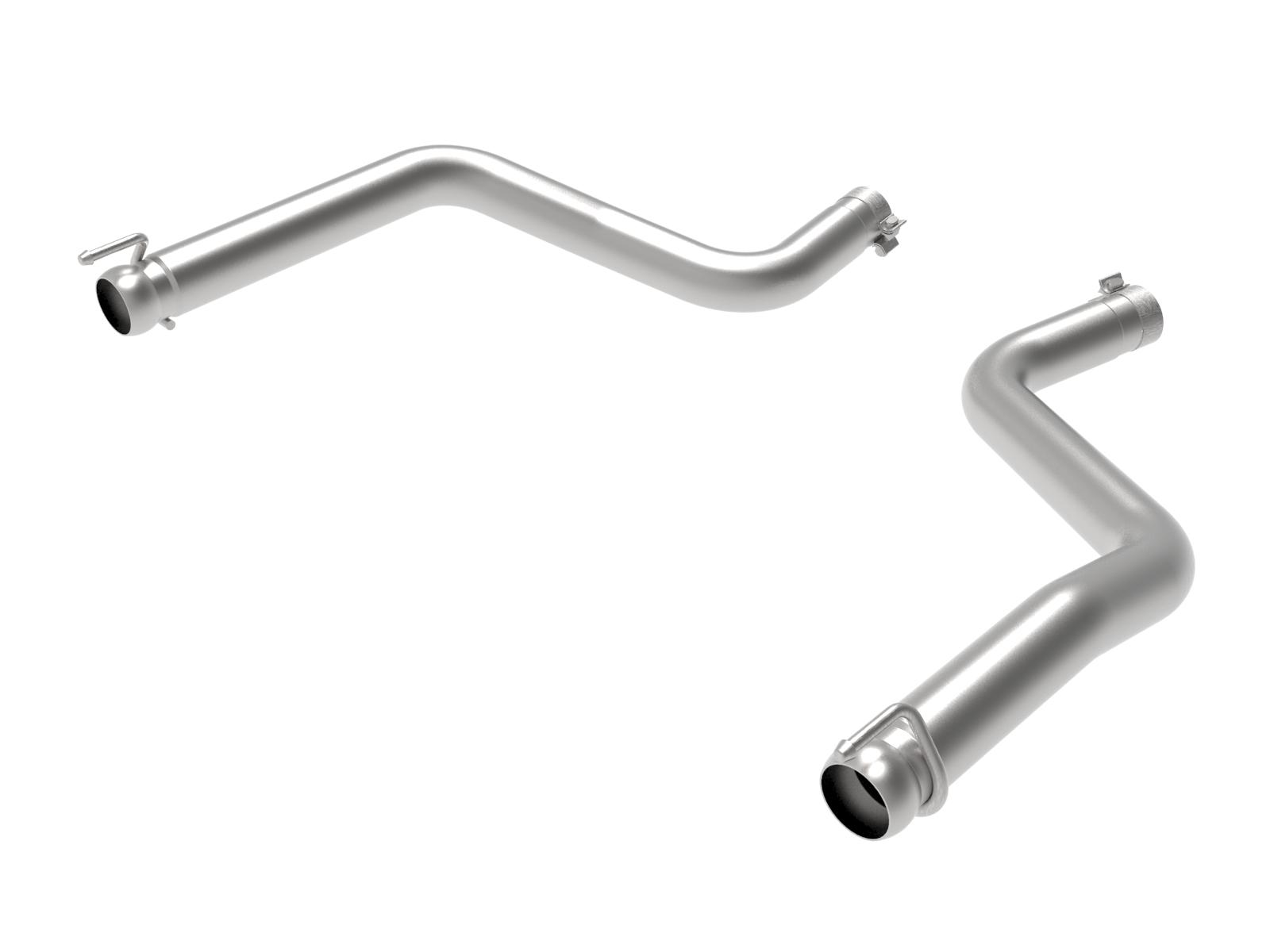 AFE MACH Force-Xp 409 Stainless Steel Axle-Back Exhaust System w/ Polished Tip (Dodge Challenger Hellcat 15-20 V8-5.7L/6.2L(sc)/6.4L) - 49-42079