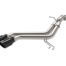 AFE Takeda 3 IN to 2-1/2 IN 304 Stainless Steel Axle-Back Exhaust w/ Black Tip (2013-2017 Veloster) - 49-37019-B