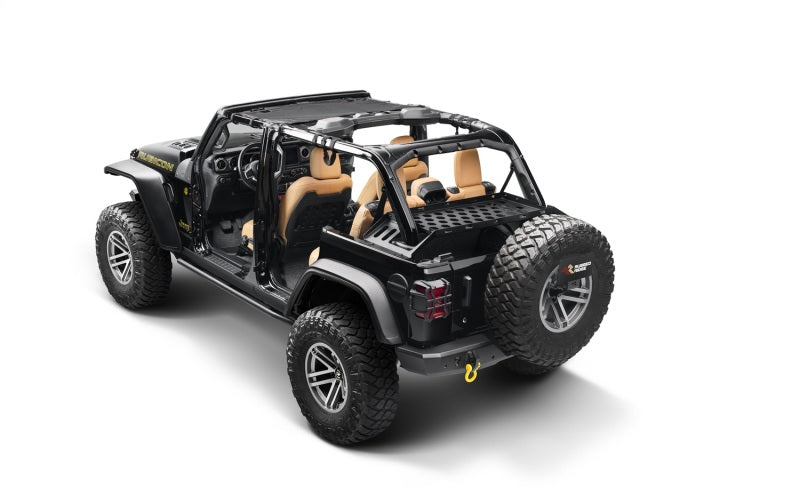 Rugged Ridge Interior Storage Rack;Black;Jeep - 13551.41