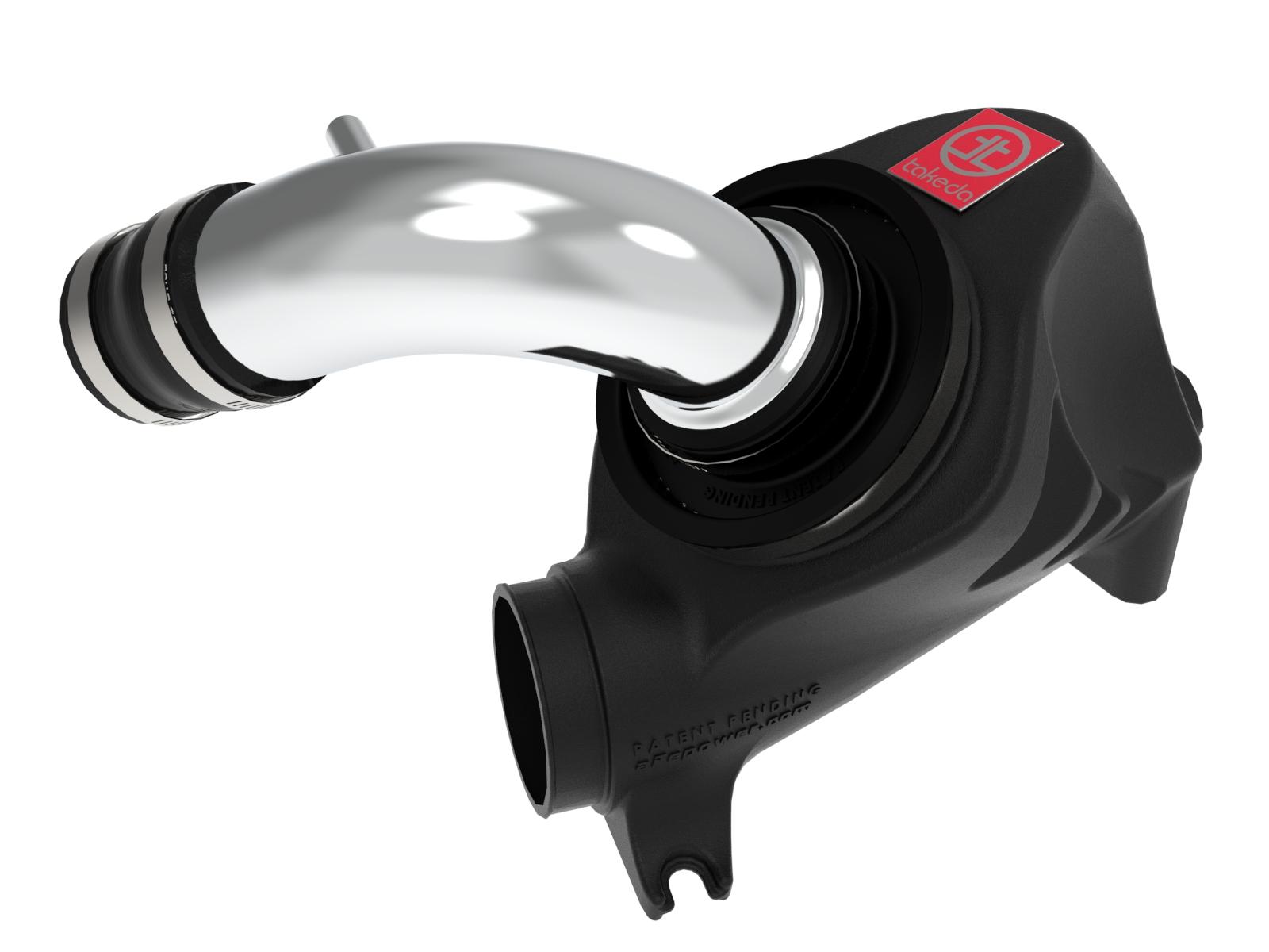 AFE Takeda Momentum Cold Air Intake System w/ Pro DRY S Media Polished (2012-2015 ILX, Civic) - TM-1018P-D
