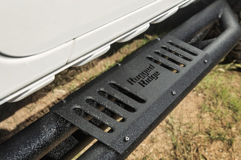 Rugged Ridge Rrc Side Armor Guard Plate Kit; 07-18 Jeep Wrangler Jku - 11504.25