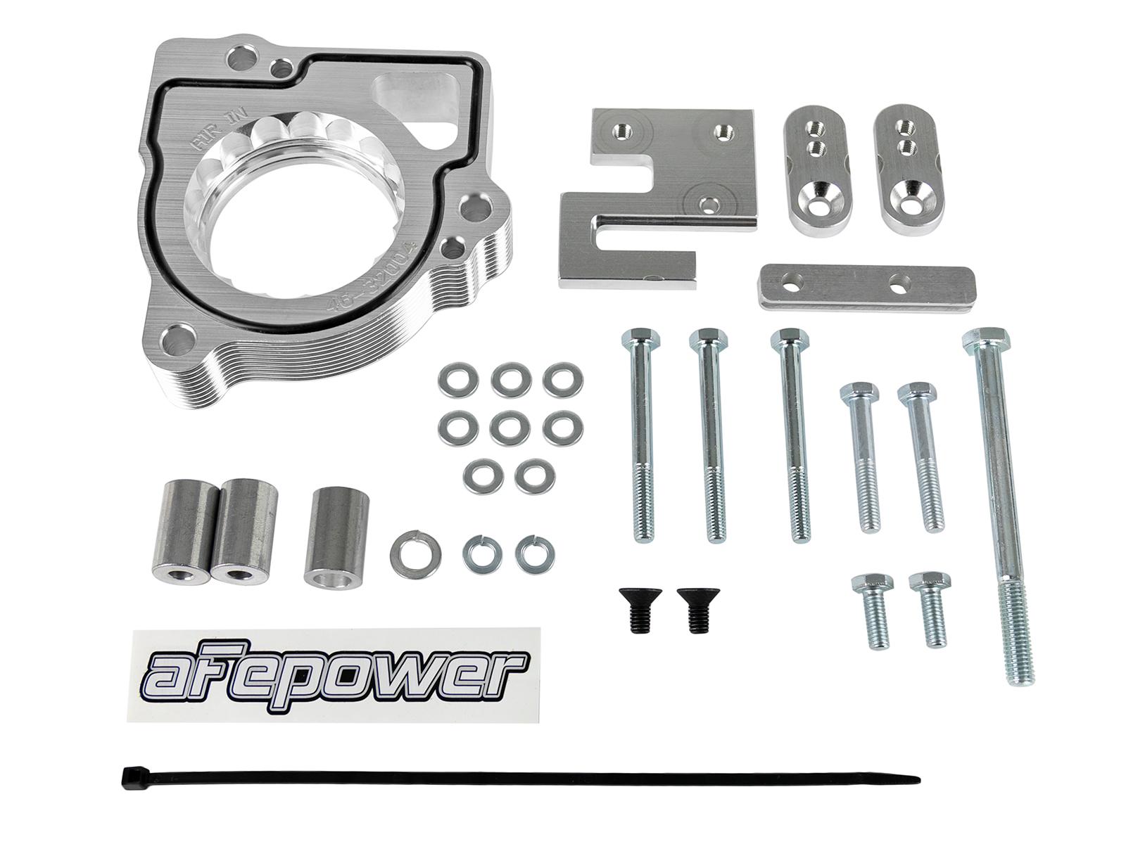 AFE Silver Bullet Throttle Body Spacer Kit (2002-2007 Ram 1500) - 46-32004