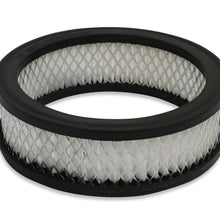 Mr. Gasket Air Cleaner - 6-1/2 Inch Diameter, 2 Inch Tall - Chrome.  - 1486