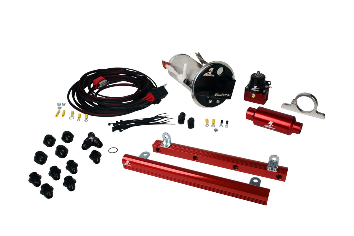 Aeromotive 17328 05-09 Mustang GT Stealth Eliminator Racing System with 5.4L 4-V Fuel Rails
