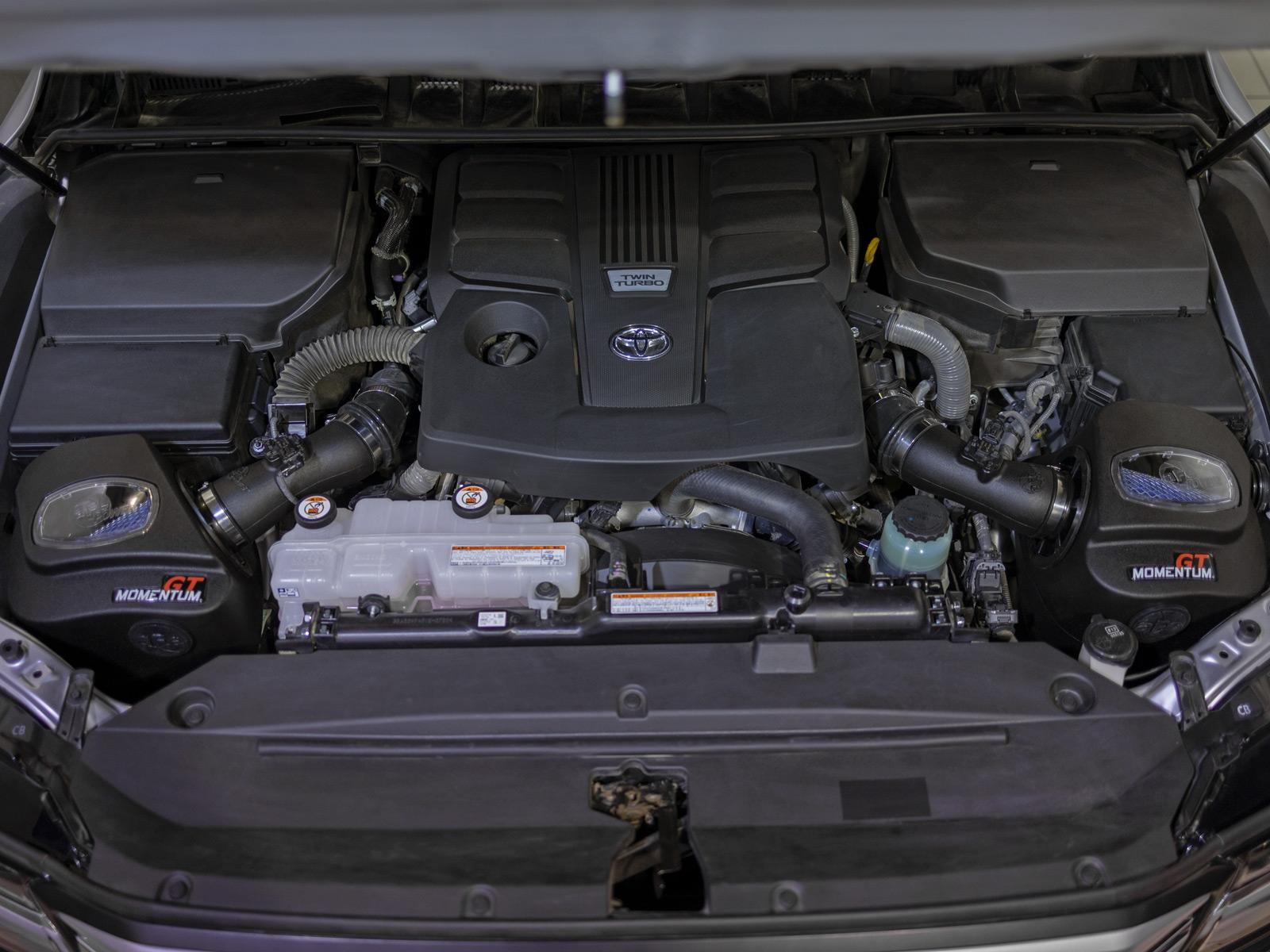 AFE Momentum GT Cold Air Intake System w/ Pro 5R Filter Toyota Land Cruiser (J300) 2022 V6-3.5L (tt) - 50-70091R