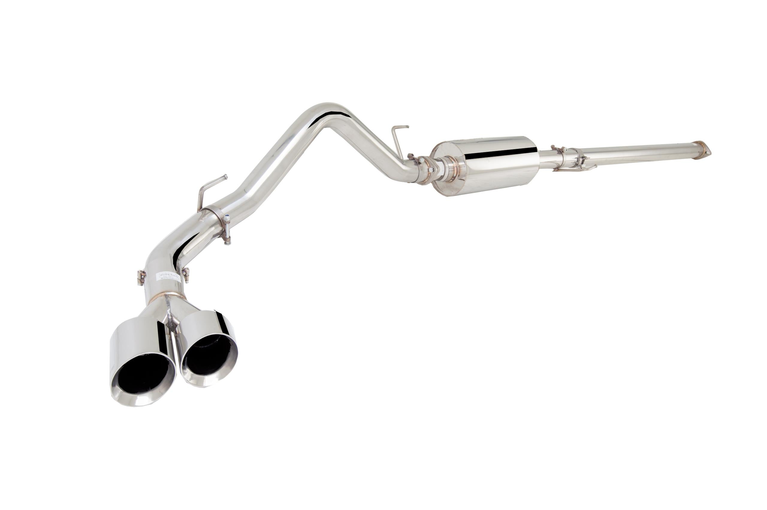 XForce Ford F150 2015-18 V8 And Raptor(15-16 Only) 3" Stainless Steel Cat-Back System (2015-2018 F-150) - ES-F15015-CBS