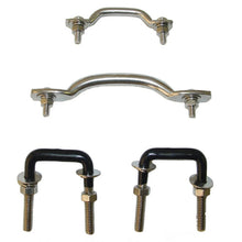 Rugged Ridge Windshield Tie Down Kit Stainless Steel; 55-95 Jeep Cj/Wrangler - 11104.02
