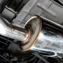 AWE Tread Edition Catback Single-Side Exhaust for Jeep JT 3.6L - Diamond Black Tip (2020-2021 Jeep Gladiator) - 3015-23103