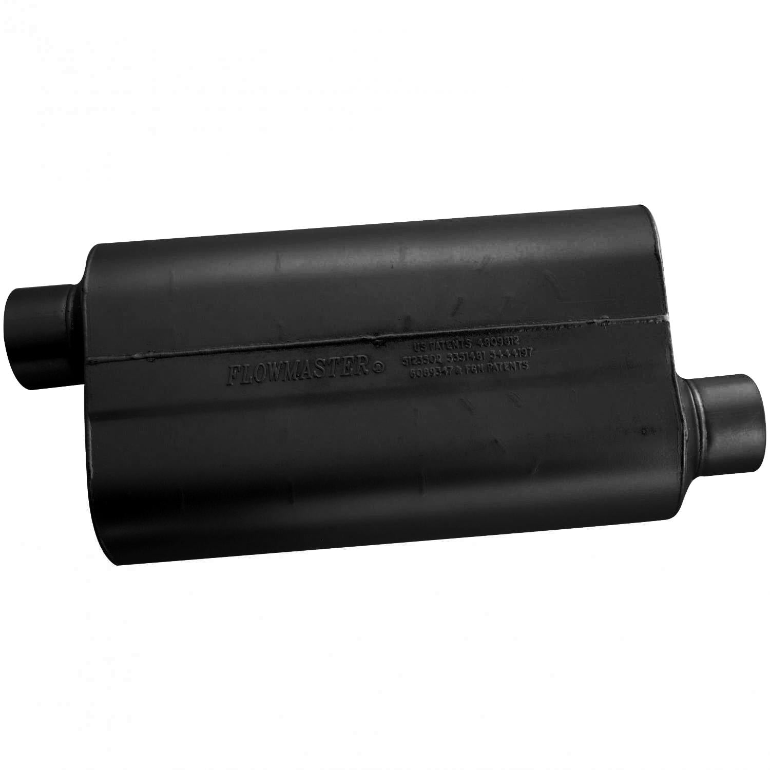 Flowmaster Super 50 Muffler - 3.00 Offset In / 3.00 Offset Out - Mild Sound