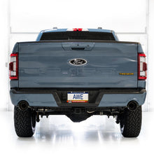 AWE 0FG Non-Resonated Catback (With Bumper Cutouts) - Diamond Black Tips (2021-2025 F-150 Tremor 3.5L / 5.0L) - 3020-33402