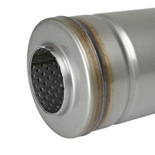 AFE MACH Force-Xp 304 Stainless Steel Muffler (2-1/2 IN ID Center/Center x 9 IN Dia. x 14 IN L - Round Body) - 49M30045