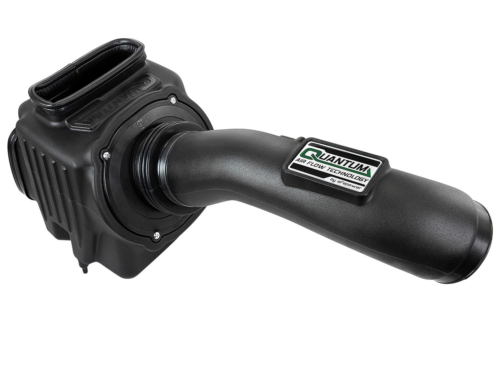 AFE QUANTUM Cold Air Intake System w/ Pro DRY S Media (2017-2019 Silverado 2500 HD, Silverado 3500 HD, Sierra 2500 HD, Sierra 3500 HD) - 53-10007D