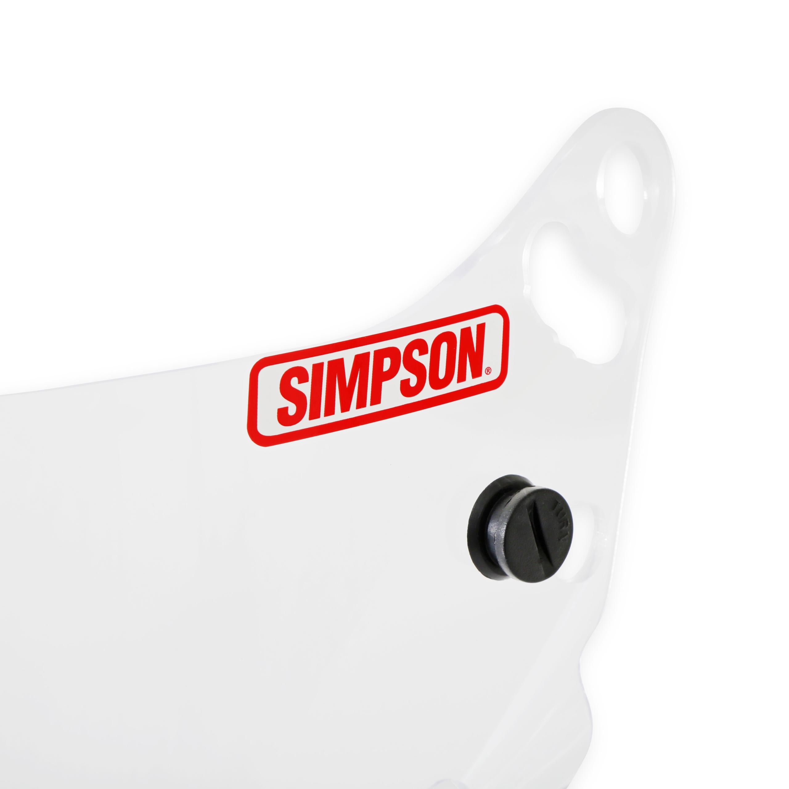 Simpson Racing Viper Youth Visor - Clear - VPY00
