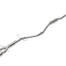 AFE Takeda 2-1/2 IN 304 Stainless Steel Cat-Back Exhaust System w/ Polished Tip (Honda Civic Si Sedan 17-20 L4-1.5L (t)) - 49-36619-P