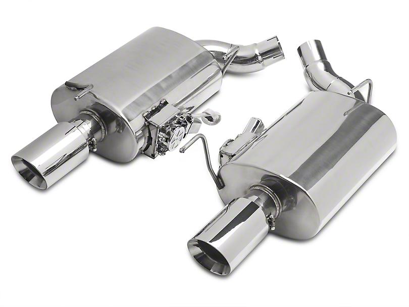 XForce Axle-Back/Dual Rear Varex Mufflers (2005-2010 Mustang GT) - ES-FM10-VMK-ABS